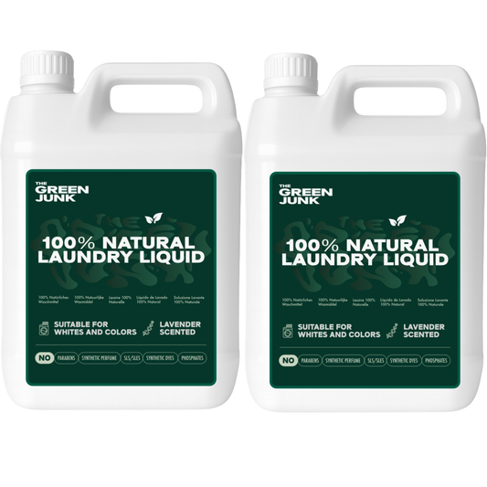 The Green Junk - 100% Natuurlijk Wasmiddel 5L Navulling (2-pack)