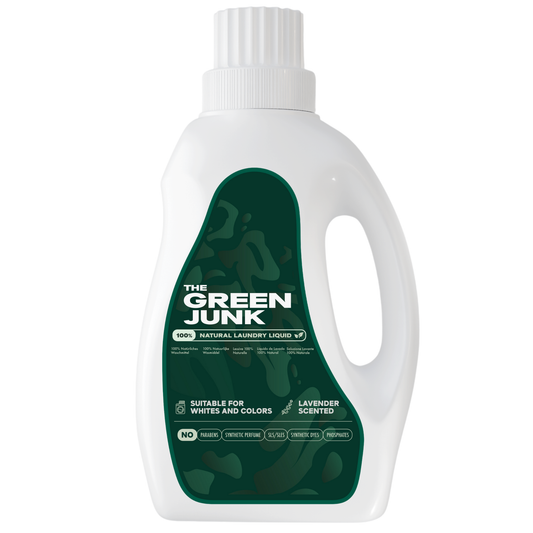 The Green Junk - 100% Natuurlijk Wasmiddel 750ML