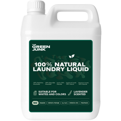 The Green Junk - 100% Natuurlijk Wasmiddel 5L Navulling (167 wasbeurten)