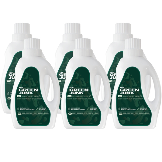 The Green Junk - 100% Natuurlijk Wasmiddel 5L Navulling (3-pack)