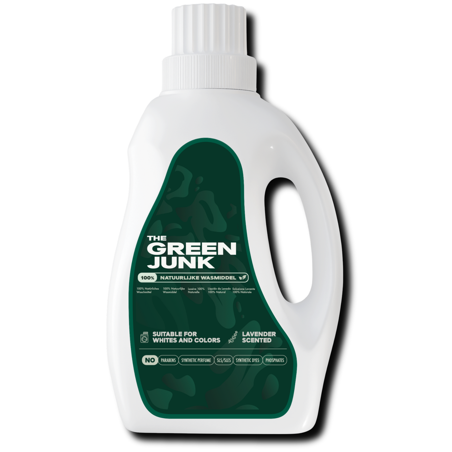 The Green Junk - 100% Natuurlijk Wasmiddel 750ML (25 wasbeurten)
