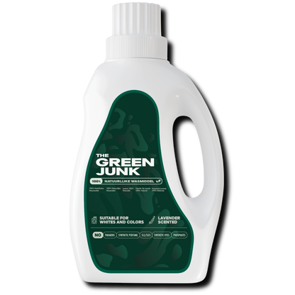 The Green Junk - 100% Natuurlijk Wasmiddel 750ML (25 wasbeurten)