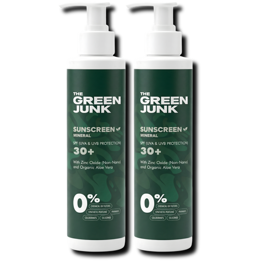The Green Junk - Natuurlijke Zonnebrand 200ML (2-pack)